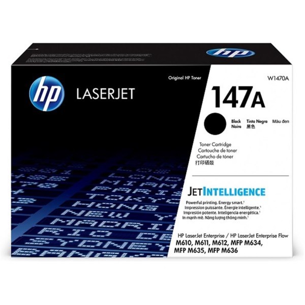 HP 147A Black Siyah 10.500 Sayfa Toner W1470A HP 147A Black Siyah 10.500 Sayfa Toner W1470A