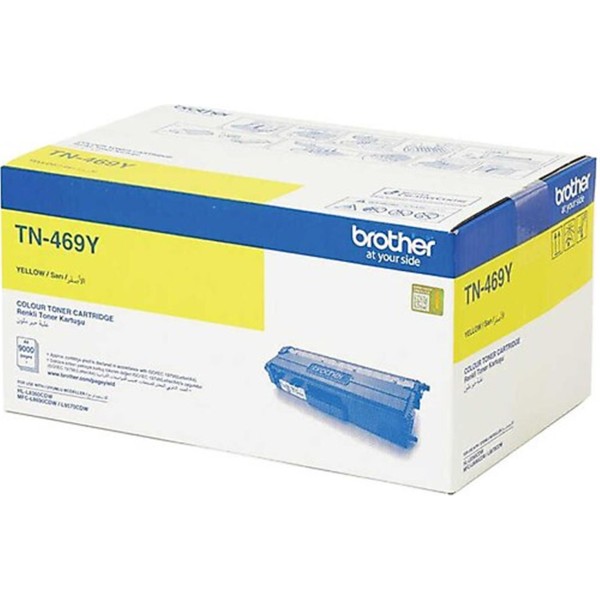 Brother TN-469Y 9.000 Sayfa Yellow Sarı Toner HL-L8360CDW MFC-L8690CDW Brother TN-469Y 9.000 Sayfa Yellow Sarı Toner HL-L8360CDW MFC-L8690CDW