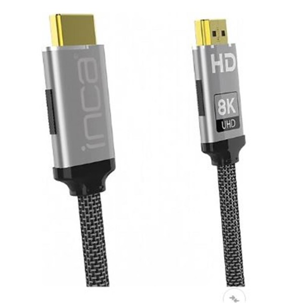 Inca IHM-15T 1.5mt 2.0 Altın Uç Örgülü Kablo Hdmı To Hdmı Kablo 8K 2.1V ( 7680 × 4320 8K) Inca IHM-15T 1.5mt 2.0 Altın Uç Örgülü Kablo Hdmı To Hdmı Kablo 8K 2.1V ( 7680 × 4320 8K)