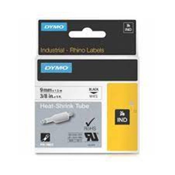 DYMO 18053 RhinoPRO Isıyla Küçülen Şerit 9mmx1,5m Beyaz-Siyah DYMO 18053 RhinoPRO Isıyla Küçülen Şerit 9mmx1,5m Beyaz-Siyah