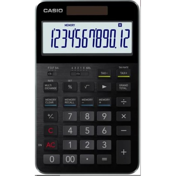 Casio S100X-BK-DJ Profesyonel 12 Hane Masa Üstü Hesap Makinesi Casio S100X-BK-DJ Profesyonel 12 Hane Masa Üstü Hesap Makinesi