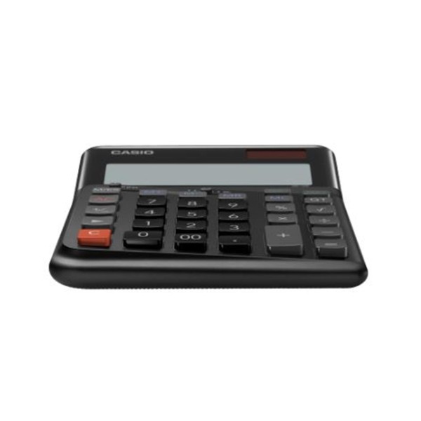 Casio DE-12E-BK Siyah 12 Hane Masa Üstü Ergonomik Tuşlu Hesap Makinesi Casio DE-12E-BK Siyah 12 Hane Masa Üstü Ergonomik Tuşlu Hesap Makinesi