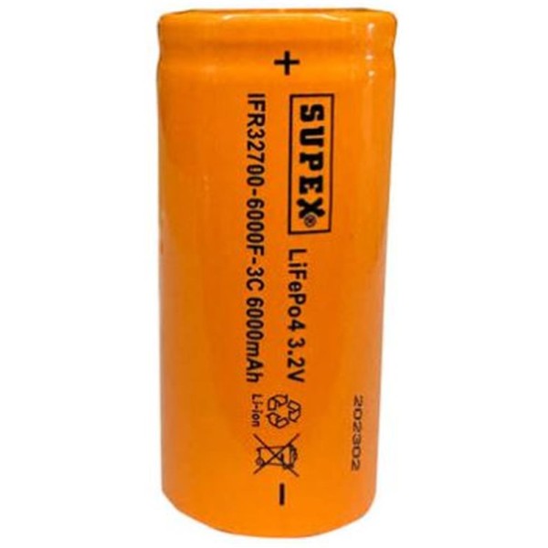 Supex IFR32700-6000F-3C 3.2V Lityum İon Pil