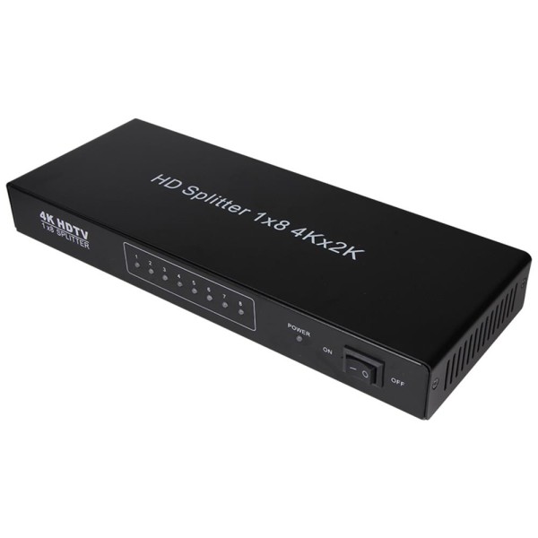 Vcom DD448 1-8 Port 1.4V 4k@30hz Metal Hdmi Splitter Vcom DD448 1-8 Port 1.4V 4k@30hz Metal Hdmi Splitter
