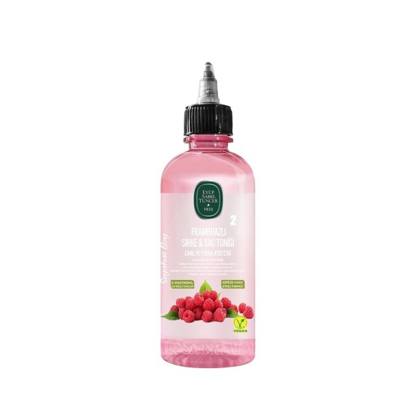 Frambuazlı Sirke & Saç Toniği 100 ml Seyahat Boy Pet Şişe Frambuazlı Sirke & Saç Toniği 100 ml Seyahat Boy Pet Şişe