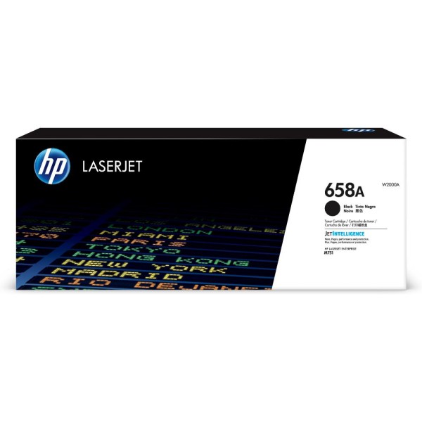 HP 658A Black Siyah 16.000 Sayfa Toner W2000A HP 658A Black Siyah 16.000 Sayfa Toner W2000A