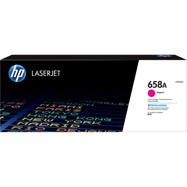 HP 658A Magente Kırmızı 6.000 Sayfa Toner W2003A HP 658A Magente Kırmızı 6.000 Sayfa Toner W2003A