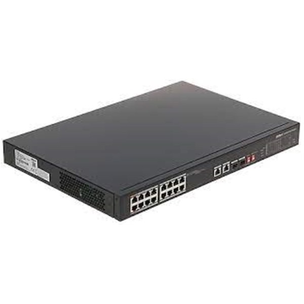 DAHUA PFS3218-16ET -135 16 PORT GIGABIT +1XRJ45-1XGB SFP COMBO 135W POE RACKMOUNT SWITCH DAHUA PFS3218-16ET -135 16 PORT GIGABIT +1XRJ45-1XGB SFP COMBO 135W POE RACKMOUNT SWITCH