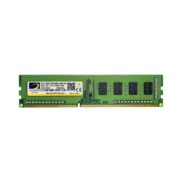 TwinMOS DDR3 8GB 1600MHz 1.35V Low Voltage Desktop Pc Ram (MDD3L8GB1600D) TwinMOS DDR3 8GB 1600MHz 1.35V Low Voltage Desktop Pc Ram (MDD3L8GB1600D)
