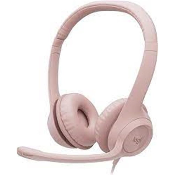 Logitech 981-001281 H390 Pudra Pembe Usb Mikrofonlu Kulaklık Logitech 981-001281 H390 Pudra Pembe Usb Mikrofonlu Kulaklık
