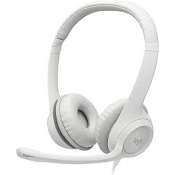 Logitech 981-001286 H390 Beyaz Usb Mikrofonlu Kulaklık Logitech 981-001286 H390 Beyaz Usb Mikrofonlu Kulaklık