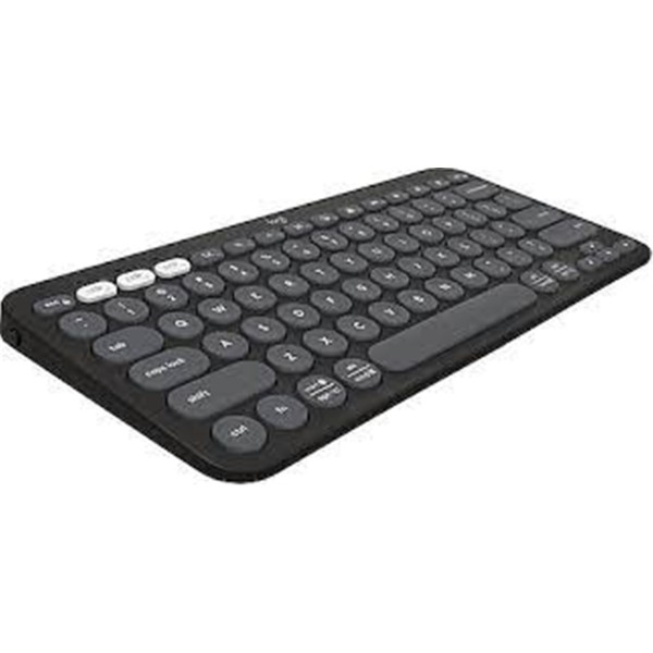 Logitech 920-011859 K380S Pebble Keys 2 Bluetooth Siyah Klavye Logitech 920-011859 K380S Pebble Keys 2 Bluetooth Siyah Klavye