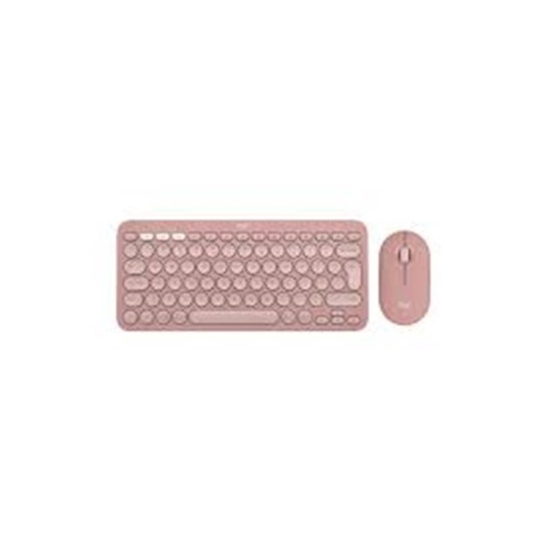 Logitech 920-012247 Pebble 2 Combo Pembe Kablosuz Klavye Mouse Seti Logitech 920-012247 Pebble 2 Combo Pembe Kablosuz Klavye Mouse Seti
