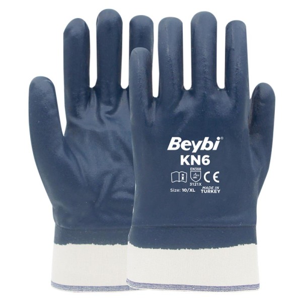 Beybi KN6 10 Beden 12li Petrolcü Eldiveni (3121X) Şardonlu Beybi KN6 10 Beden 12li Petrolcü Eldiveni (3121X) Şardonlu