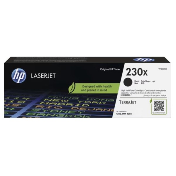 HP 230X Black Siyah 7.500 Sayfa Toner W2300X HP 230X Black Siyah 7.500 Sayfa Toner W2300X