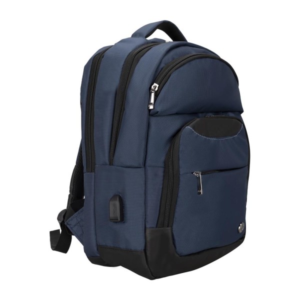 Plm Monza-Usb Lacivert 15.6 Notebook Sırt Çantası Plm Monza-Usb Lacivert 15.6 Notebook Sırt Çantası