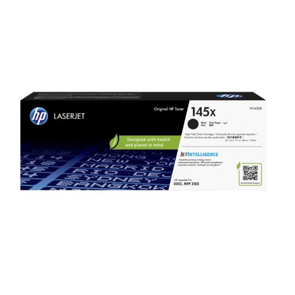 HP 145X Black Siyah 3.800 Sayfa Toner W1450X HP 145X Black Siyah 3.800 Sayfa Toner W1450X