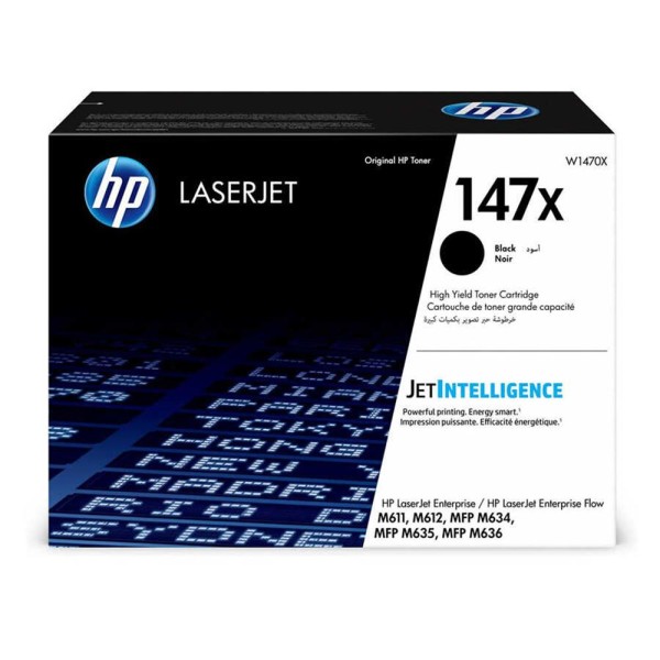 HP 147X Black Siyah 25.000 Sayfa Toner W1470X HP 147X Black Siyah 25.000 Sayfa Toner W1470X
