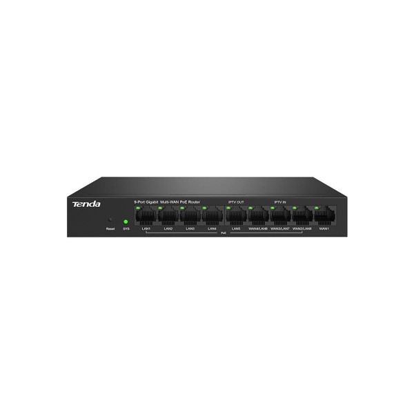 Tenda G0-8G-PoE 9 Port 8 Port Poe+ 10-100-1000 Switch Çelik Kasa POE Router Tenda G0-8G-PoE 9 Port 8 Port Poe+ 10-100-1000 Switch Çelik Kasa POE Router