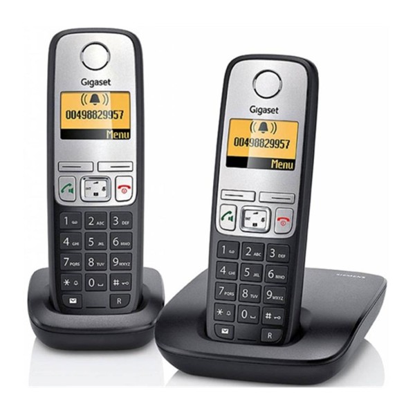 Gigaset A690 Duo 2 li Siyah Telsiz Dect Telefon 100 Rehber Handsfree Işıklı Ekran Gigaset A690 Duo 2 li Siyah Telsiz Dect Telefon 100 Rehber Handsfree Işıklı Ekran