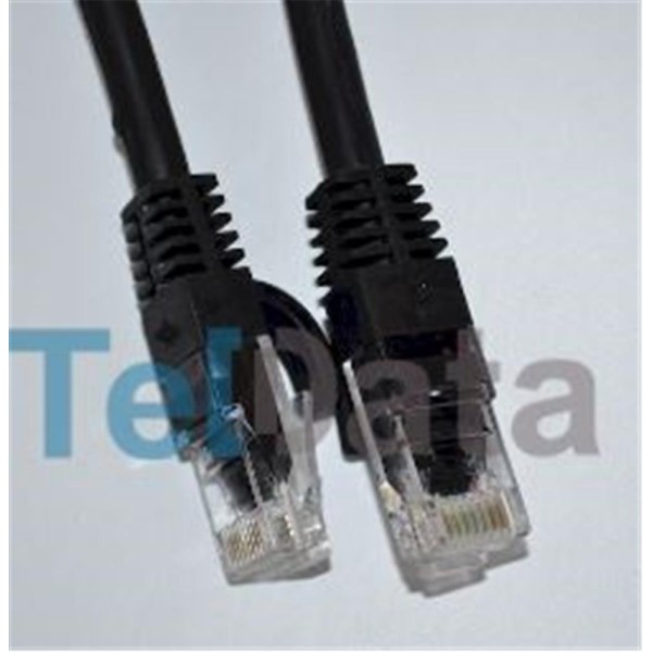 Teldata TLD-300S Cat6 3MT Siyah Utp Patch Kablo Teldata TLD-300S Cat6 3MT Siyah Utp Patch Kablo