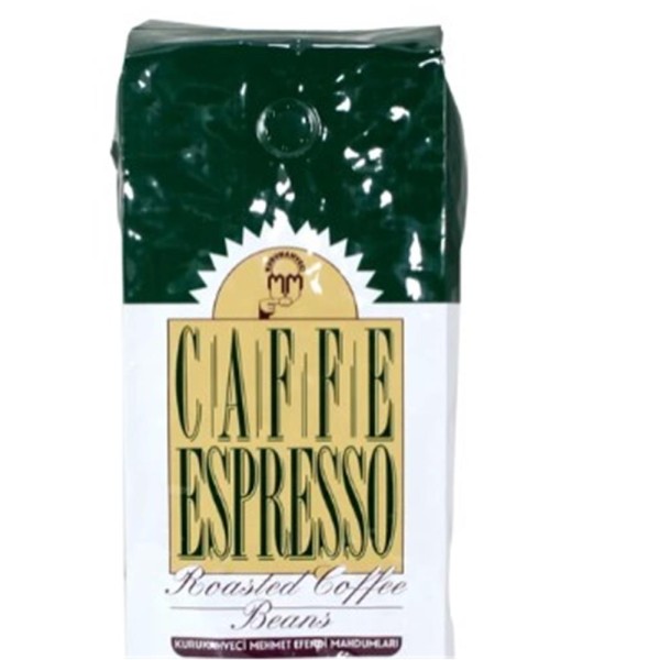 Mehmet Efendi 1000gr CAFFE ESPRESSO Roasted Coffe Blend Çekirdek Kahve No:1 ( WT 35,2 OZ)