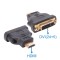 Vcom CA311 Hdmi Erkek To Dvi 24+5 Dişi Çevirici