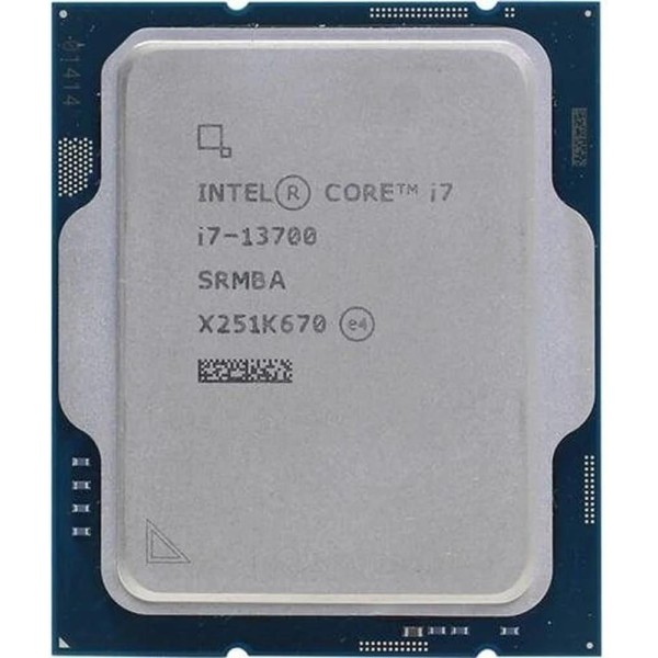 Intel Core i7 13700 TRAY 3.30GHz (Turbo 4.40GHz) 20MB Cache LGA1700 13.Nesil Kutusuz İşlemci Intel Core i7 13700 TRAY 3.30GHz (Turbo 4.40GHz) 20MB Cache LGA1700 13.Nesil Kutusuz İşlemci
