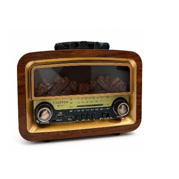 Everton Rt-741 Bluetooth -Fm-Am-Sw-Usb-Tf Card-Aux Nostaljik Radyo (Alev ışık Görselli ) Everton Rt-741 Bluetooth -Fm-Am-Sw-Usb-Tf Card-Aux Nostaljik Radyo (Alev ışık Görselli )