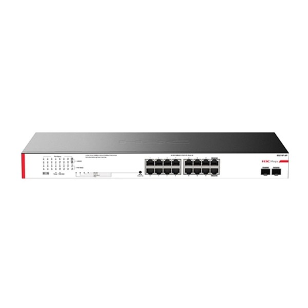 H3C Magic BS218F-HP 16 Port Poe+ 10-100-1000 Mbps 2 SFP 225W Metal Kasa Swich H3C Magic BS218F-HP 16 Port Poe+ 10-100-1000 Mbps 2 SFP 225W Metal Kasa Swich