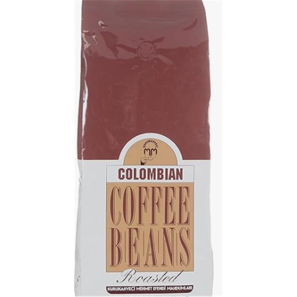 Mehmet Efendi 500gr Colombıan Çekirdek Roasted Çekirdek Kahve (WT 17,6 Oz)