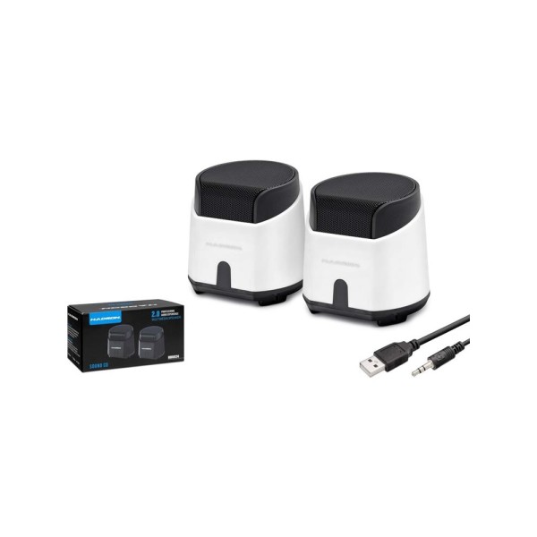 Hadron HD6024W Speaker Pc Beyaz 8.5-9-9 cm Hadron HD6024W Speaker Pc Beyaz 8.5-9-9 cm