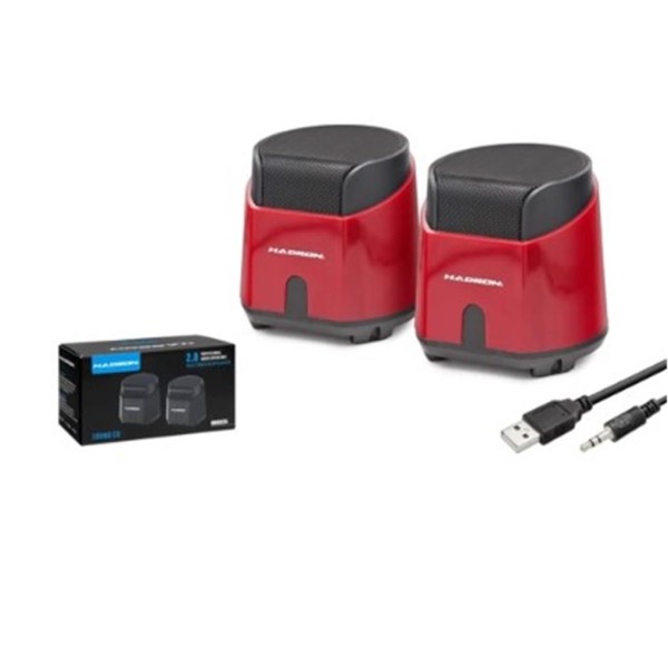 Hadron HD6024R Speaker Pc Kırmızı 8.5-9-9 cm Hadron HD6024R Speaker Pc Kırmızı 8.5-9-9 cm