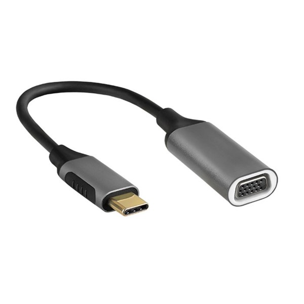 S-link SW-U514 Gri Metal Type-C to VGA Adaptör S-link SW-U514 Gri Metal Type-C to VGA Adaptör