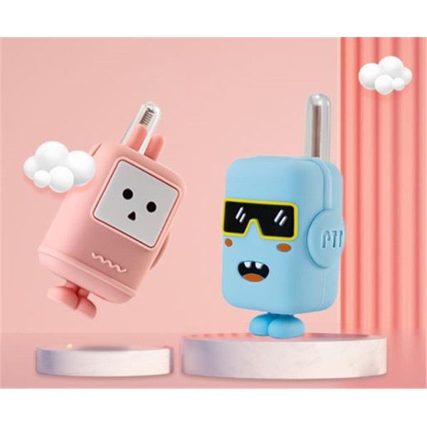 WowKids XJ16 Rechargeable Çocuk Walkie Talkie 1 Km Pink-Blue PmrTelsiz WowKids XJ16 Rechargeable Çocuk Walkie Talkie 1 Km Pink-Blue PmrTelsiz