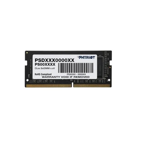 Patriot Signature Line PSD432G32002S 32GB(1x32GB) DDR4 3200MHz CL22 SODIMM Notebook Ram Patriot Signature Line PSD432G32002S 32GB(1x32GB) DDR4 3200MHz CL22 SODIMM Notebook Ram