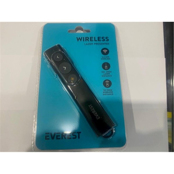 Everest TBA-11 2.4Ghz Kablosuz Type C Profesyonel Sunum Cihazı (100-200mt Lazer)(50-100mt Wıreless ) Everest TBA-11 2.4Ghz Kablosuz Type C Profesyonel Sunum Cihazı (100-200mt Lazer)(50-100mt Wıreless )