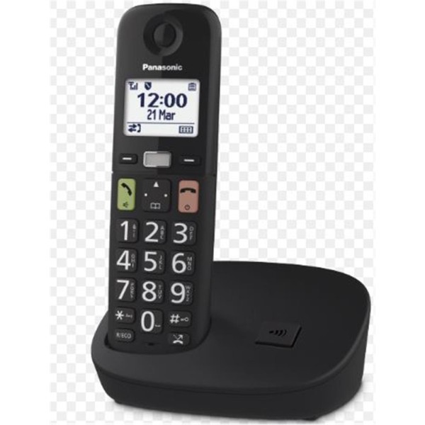Panasonic KX-TGU110 Siyah Telsiz Dect Telefon Panasonic KX-TGU110 Siyah Telsiz Dect Telefon