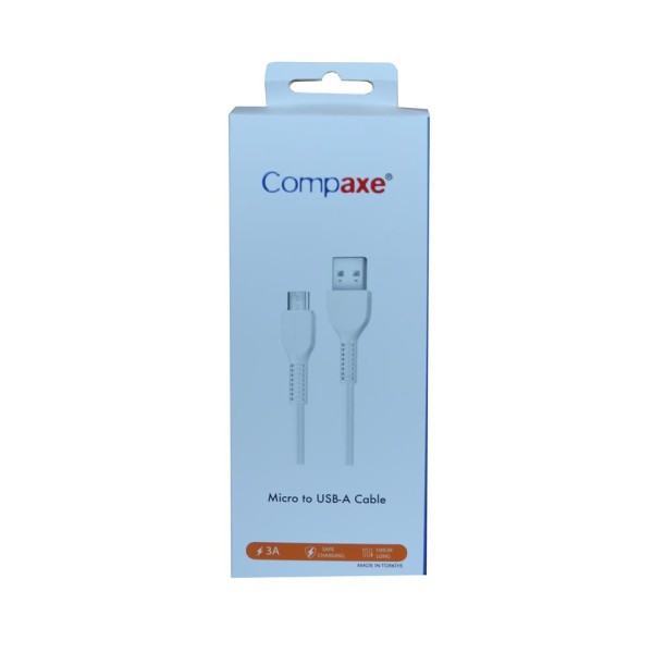 Compaxe CTK-SLU Usb To Lightning 3 Amper (Küçük Kutulu) Kablo Compaxe CTK-SLU Usb To Lightning 3 Amper (Küçük Kutulu) Kablo