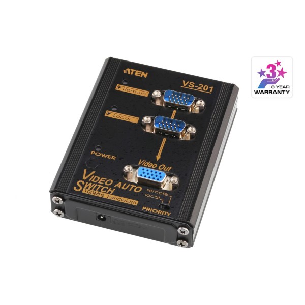 ATEN VS-201 2 PORT VGA VİDEO SWİTCH ATEN VS-201 2 PORT VGA VİDEO SWİTCH