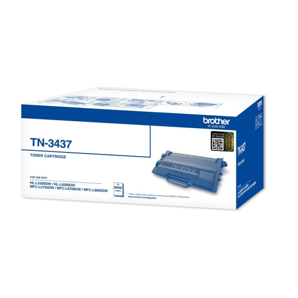 Brother TN-3437 8.000 Sayfa Black Siyah Toner HL-L5100 HL-L5200DW HL-L6200DW Brother TN-3437 8.000 Sayfa Black Siyah Toner HL-L5100 HL-L5200DW HL-L6200DW