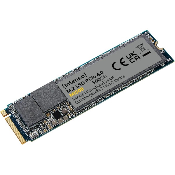 Intenso 500GB MI500 Gen.4x4 NVMe 1.4 SSD 5300MB-4000MB-s Ssd Harddisk Intenso 500GB MI500 Gen.4x4 NVMe 1.4 SSD 5300MB-4000MB-s Ssd Harddisk