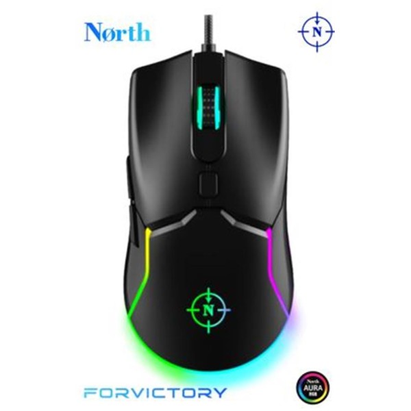 North Air Black RGB Kablolu Profesyonel Oyuncu Mouse North Air Black RGB Kablolu Profesyonel Oyuncu Mouse