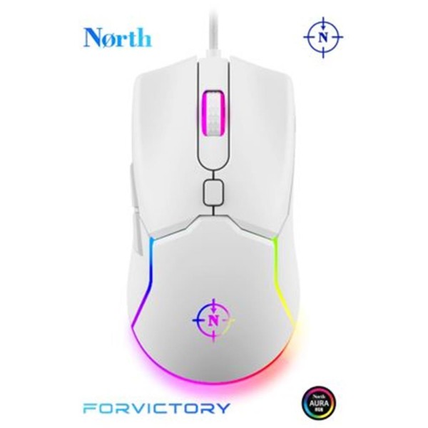 North Air White RGB Kablolu Profesyonel Oyuncu Mouse North Air White RGB Kablolu Profesyonel Oyuncu Mouse