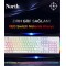 North Shield White Red Switch Türkçe Q RGB Beyaz Mekanik Gaming Klavye
