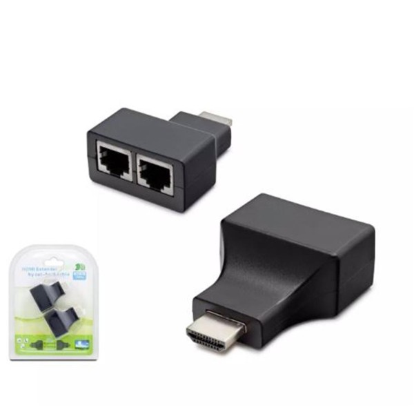 HADRON HDX1298 30M HDMI EXTENDER BY CAT5-6 SİYAH HADRON HDX1298 30M HDMI EXTENDER BY CAT5-6 SİYAH