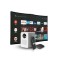 HP CC500 Yüksek Parlak 3in1 FHD Projector 600 Led Lms ( Stick- 84 İnç Perde)