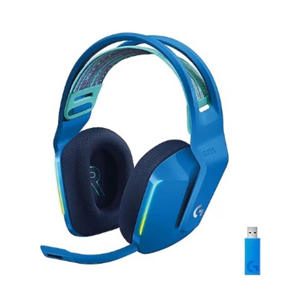Logitech 981-000943 G733 Mavi 7.1 Surround RGB Mikrofonlu LightSpeed Kablosuz Gaming Kulaklık Logitech 981-000943 G733 Mavi 7.1 Surround RGB Mikrofonlu LightSpeed Kablosuz Gaming Kulaklık