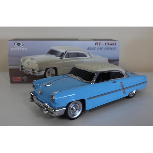 EVERTON RT-1940 Mavi Bluetooth Fm-Usb-Tf-Aux Şarjlı Nostaljik Radyo EVERTON RT-1940 Mavi Bluetooth Fm-Usb-Tf-Aux Şarjlı Nostaljik Radyo