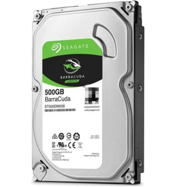 Seagate 500GB ST500DM009 BarraCuda SATA 3.0 7200 RPM 3.5 Seagate 500GB ST500DM009 BarraCuda SATA 3.0 7200 RPM 3.5